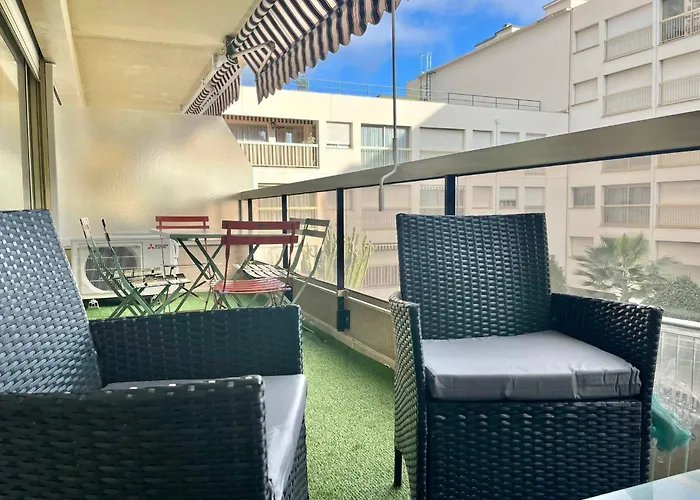 Port Garavan Calme, Piscine, Rénové, Parking Appartement *